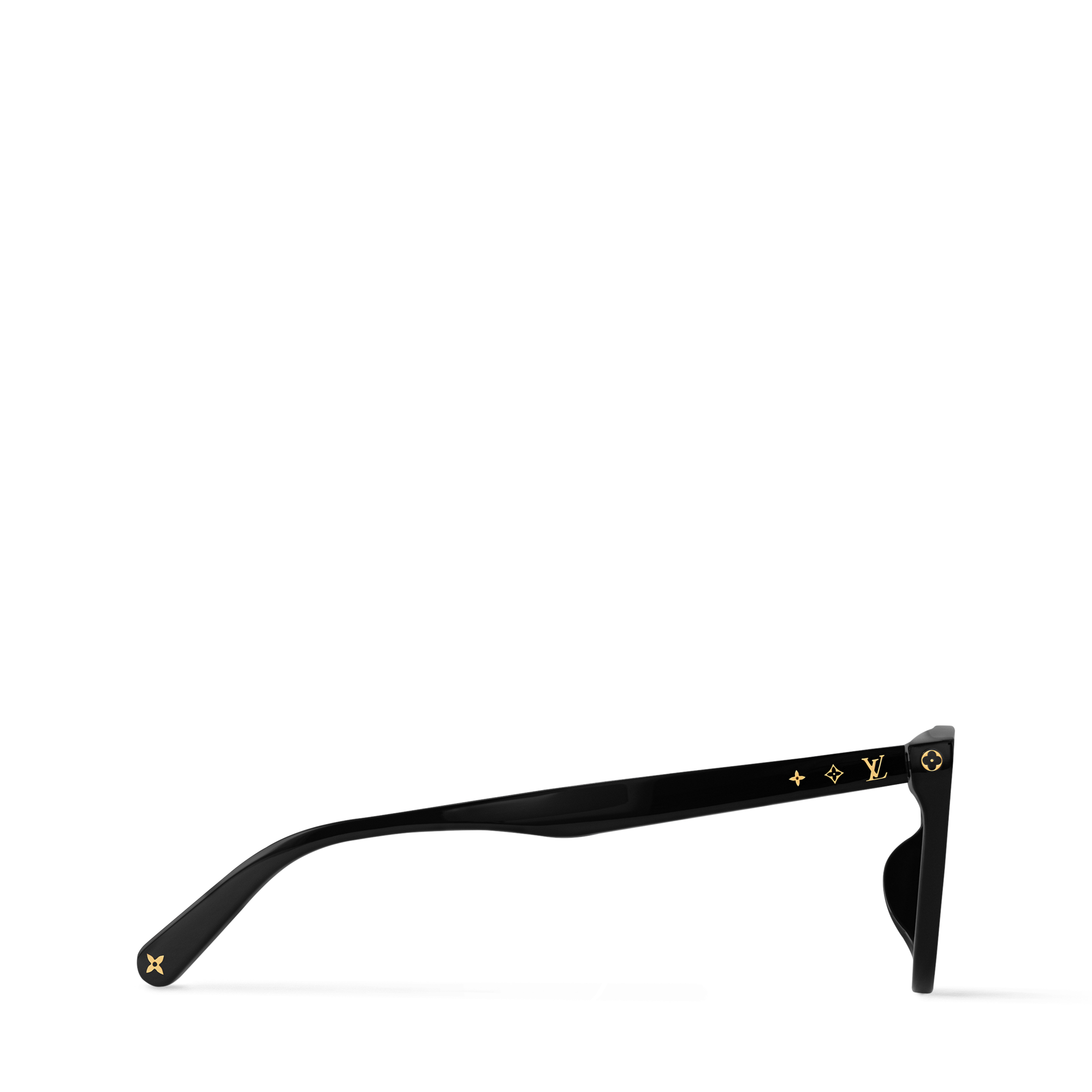 My Monogram Fame Rectangle Sunglasses - Luxury S00 Black | LOUIS